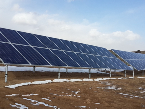 河北下花园30MWp奥运廊道光伏发电项目